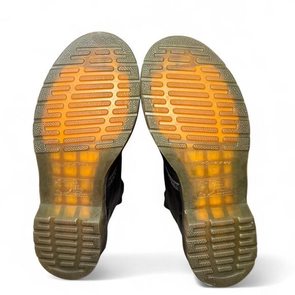 Dr. Martens 1460 Pascal Black Leather Boots Women’s Size 8 (EU 39) AirWair Lace - Picture 6 of 8